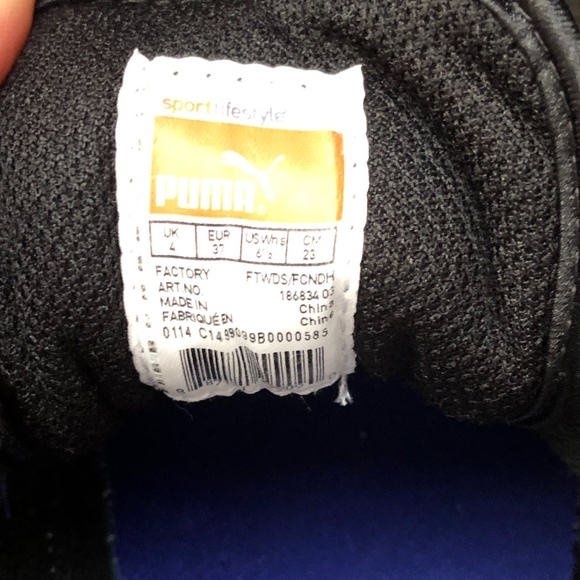 Puma Asha Lace Perforated Sneakers - W 6.5 - Picture 6 of 7